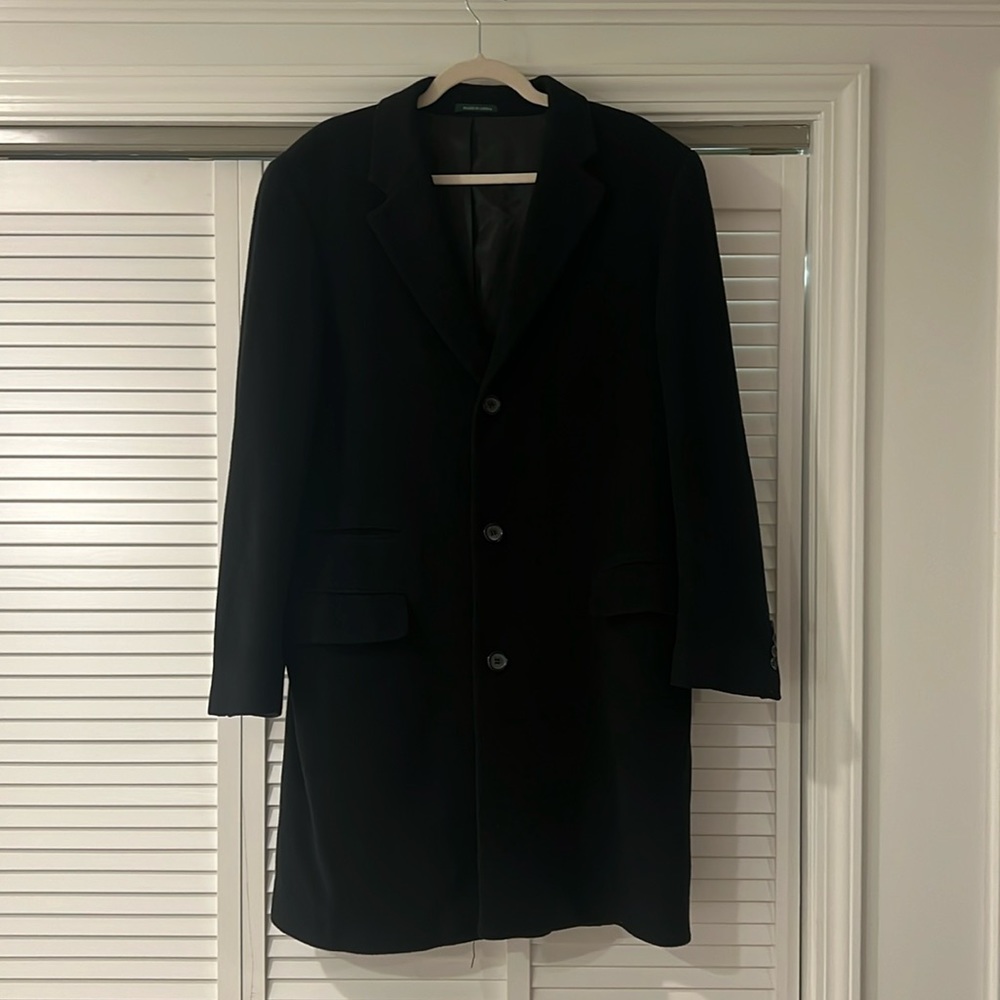Ralph Lauren Men’s Wool Topcoat 38R